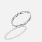 Infinity Zilveren Twist Ring