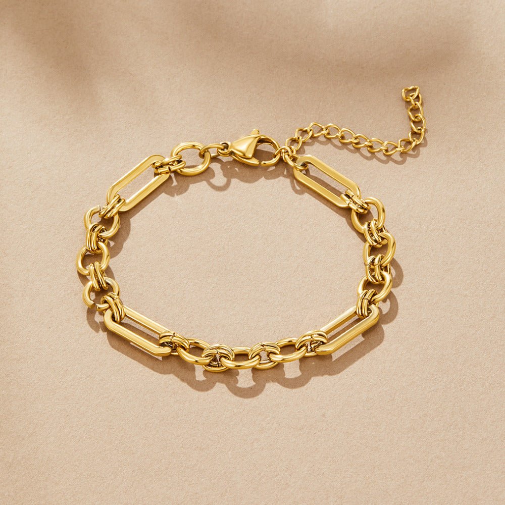 Iris Chunky Gouden Armband