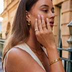 Ivory Parel Gouden Ring