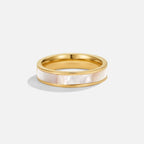 Ivory Parel Gouden Ring