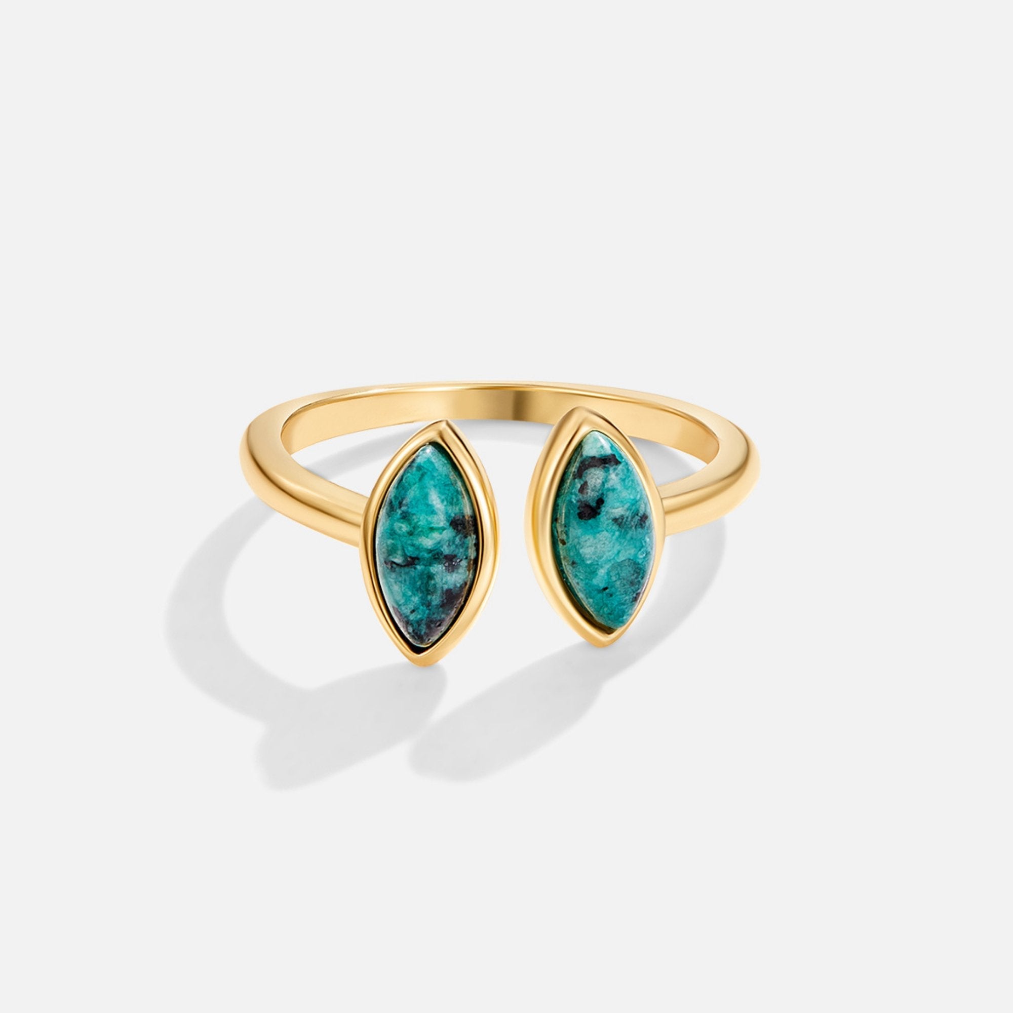 Jade Green Wikkel Ring