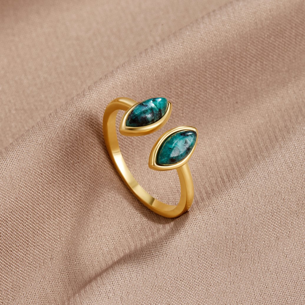 Jade Green Wikkel Ring Hoofdafbeelding