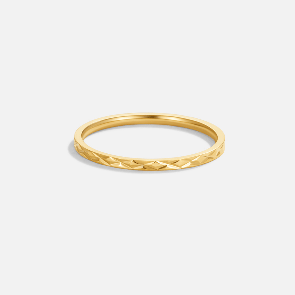 Kanata Gouden Band Ring 18K Goud Verguld