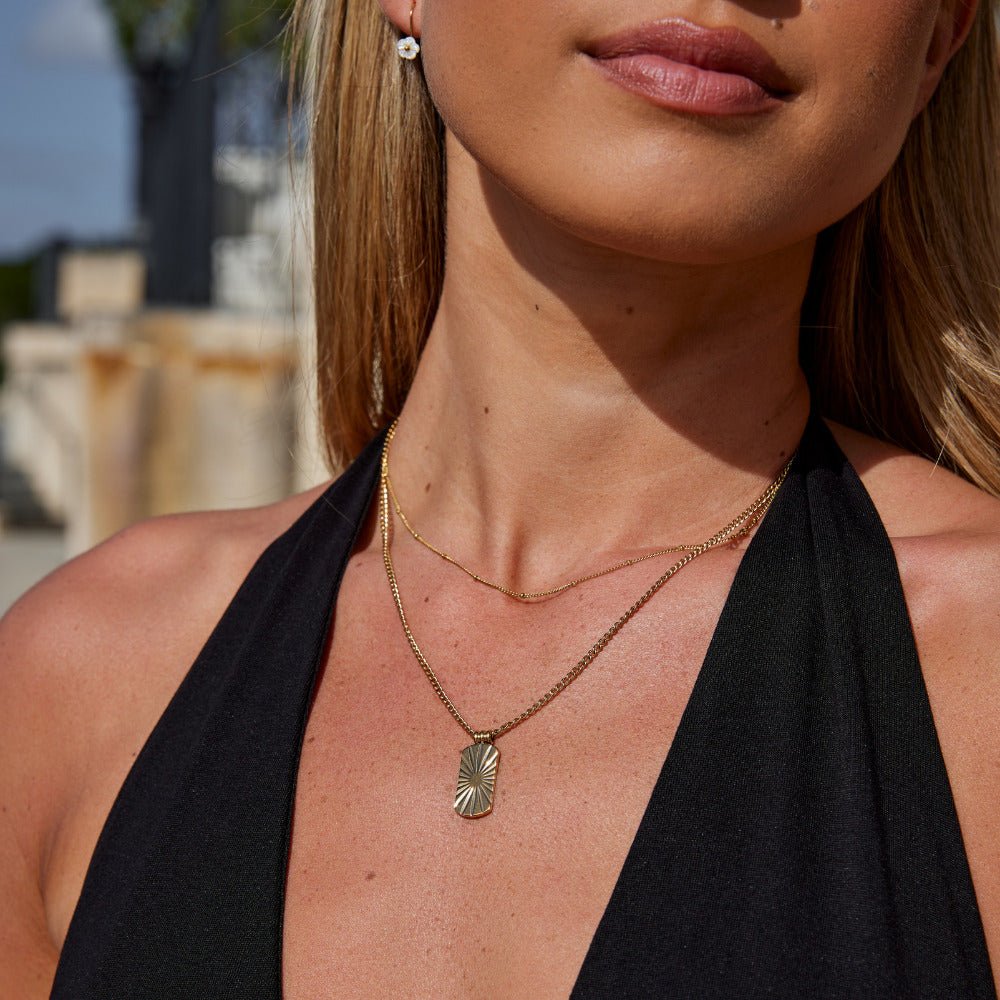 Kiya Gouden Hanger Ketting