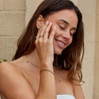 Geknoopte Gouden Ketting Armband