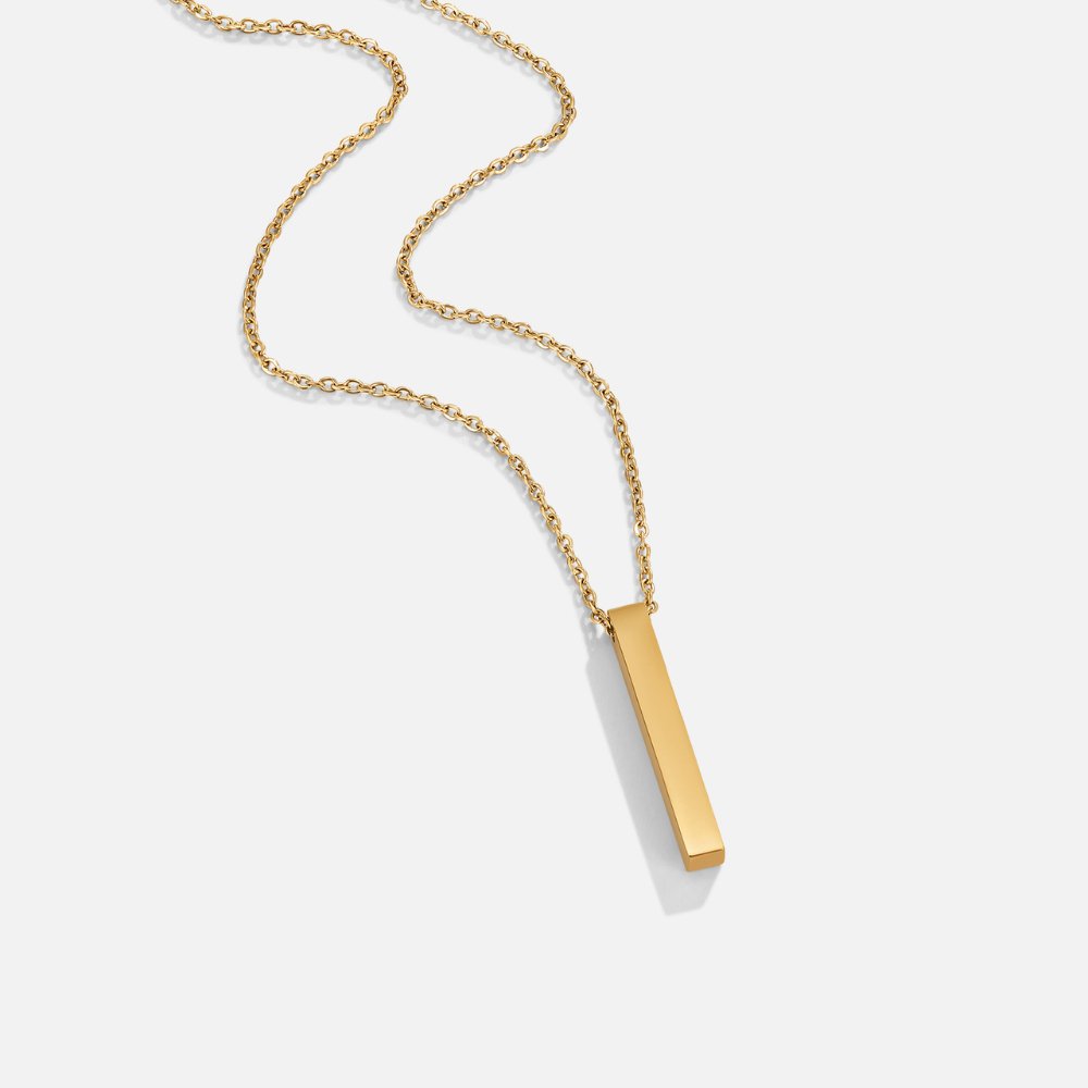 Lala Gouden Bar Ketting Hoofdafbeelding