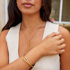 Lala Gouden Bar Ketting