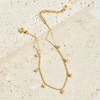 Lana Kristallen Droplet Enkelband