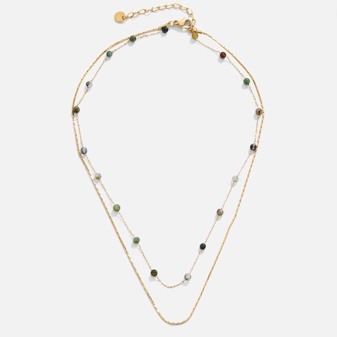 Gelaagde Alana Gouden & Stone Ketting