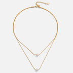 Gelaagde Zoetwater Parel Ketting