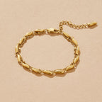 Gelaagde Gouden Wave Armband