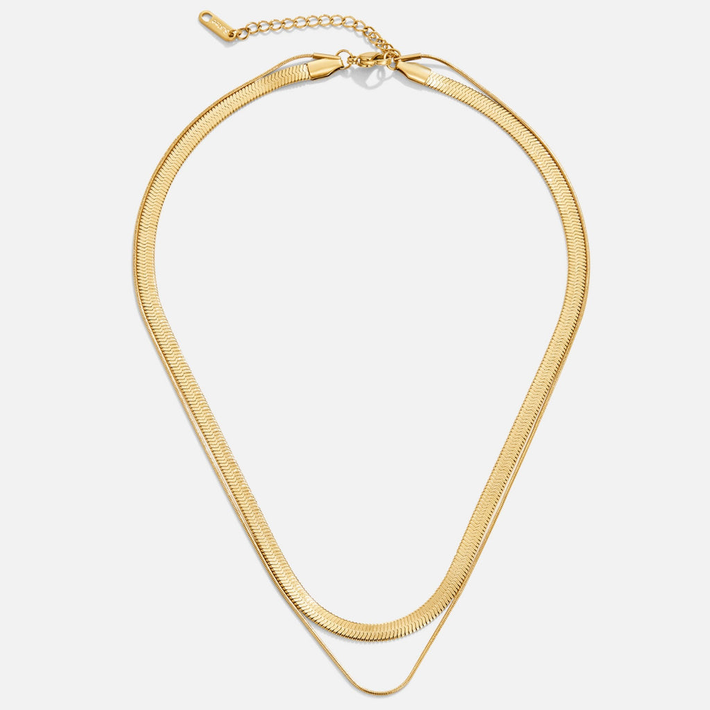 Layla 18K Gouden Gelaagde Ketting