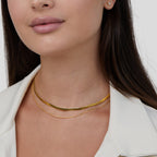 Layla 18K Gouden Gelaagde Ketting