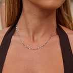 Leila Zilveren Ketting