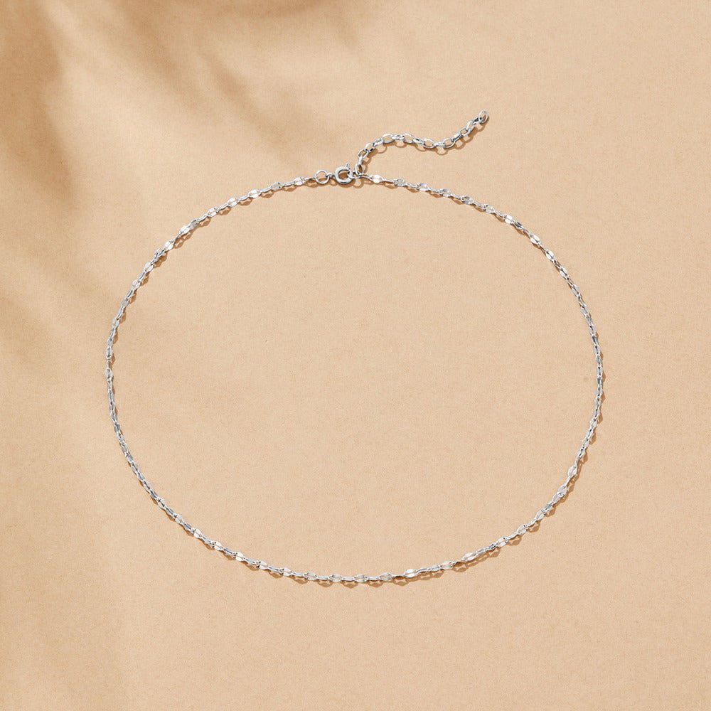 Leila Zilveren Ketting