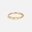 Leonore Baguette Kristallen Ring