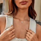 Leonore Baguette Kristallen Ring
