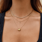 Cordelia Gouden Kristallen Ketting