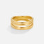 Lia Gelaagde Gouden Ring