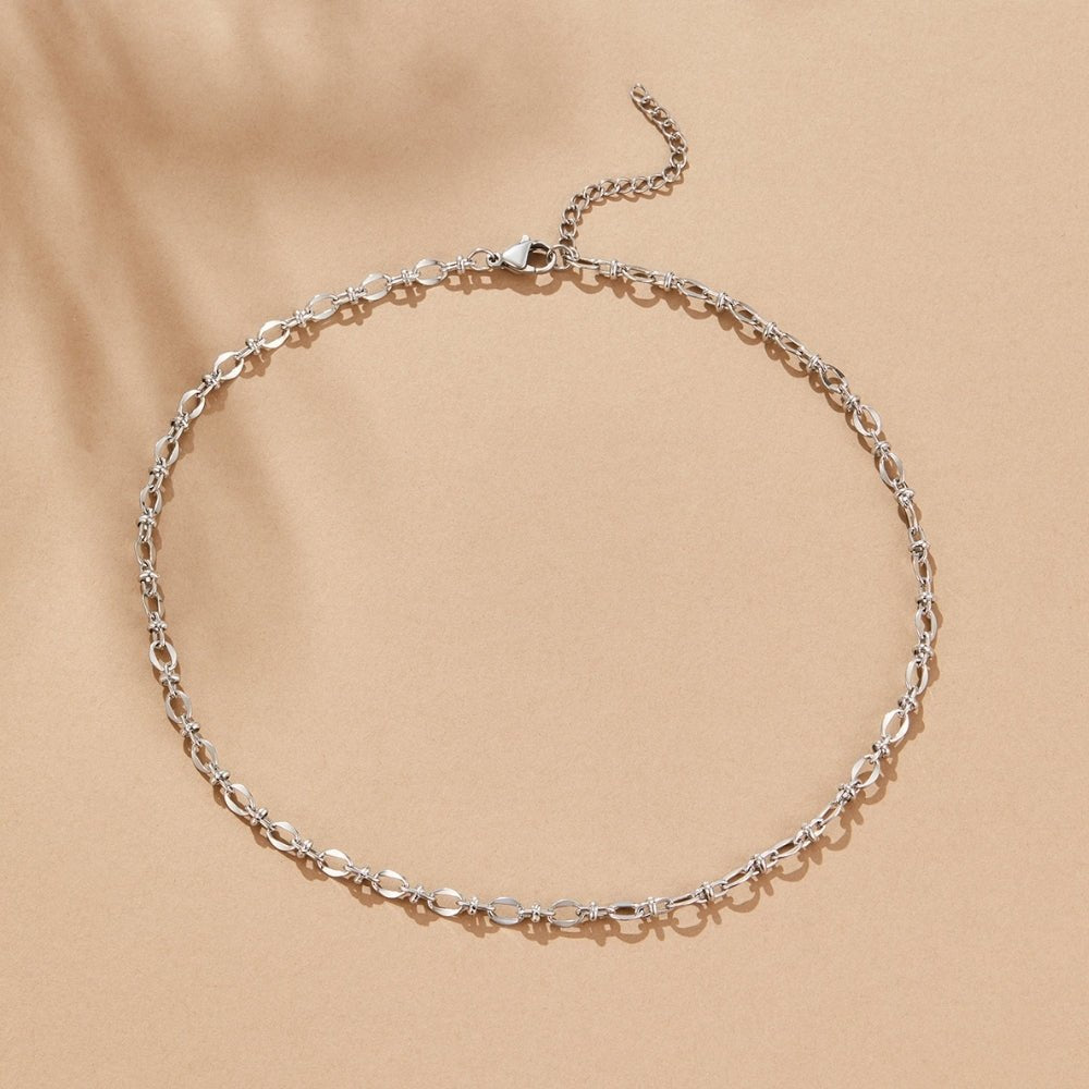 Zilveren Link Ketting