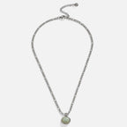 Liza Jade Hanger Zilveren Ketting