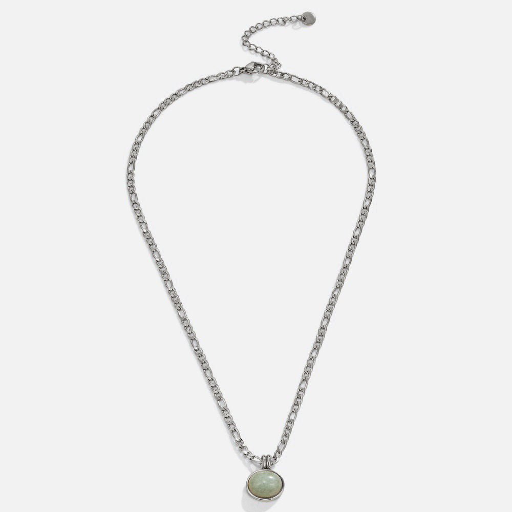 Liza Jade Hanger Zilveren Ketting