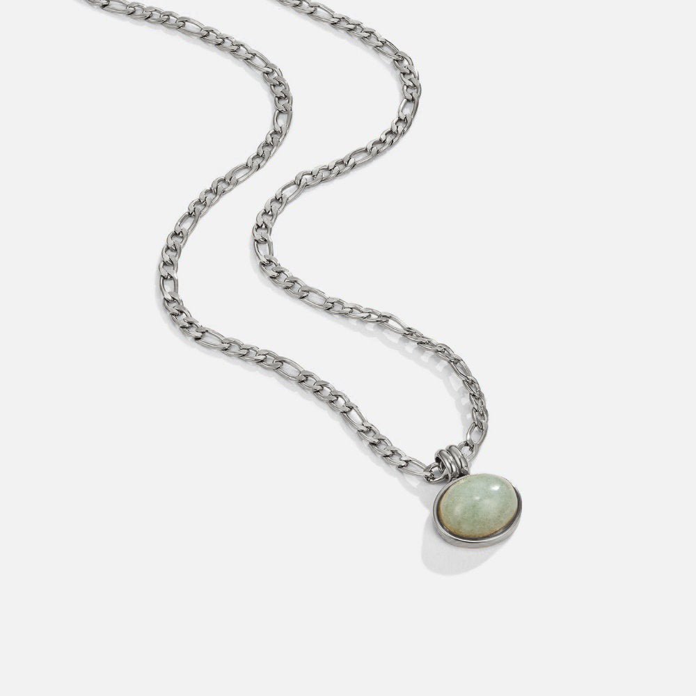 Liza Jade Hanger Zilveren Ketting