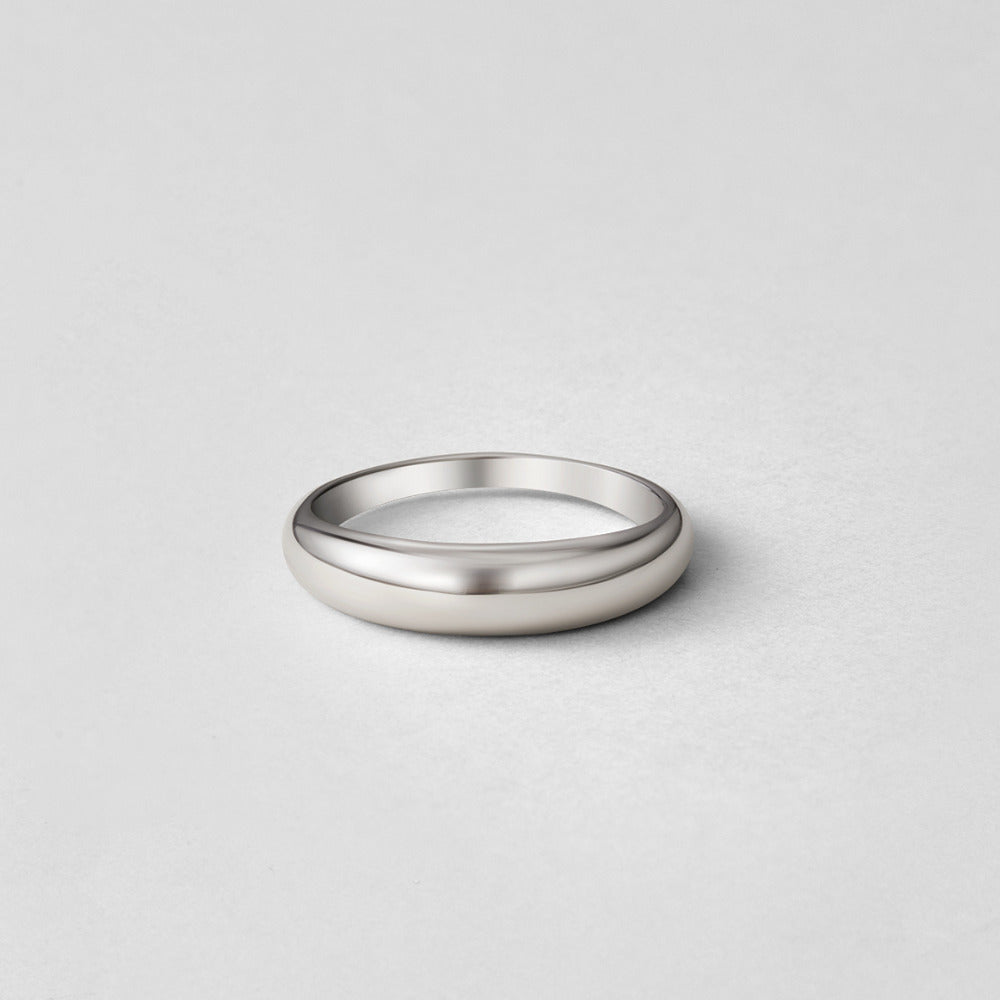 Lois Zilveren Band Ring Hoofdafbeelding