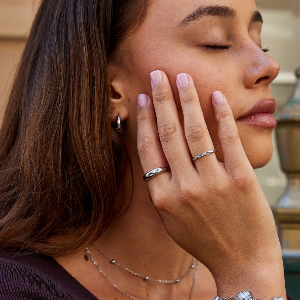 Lois Zilveren Band Ring