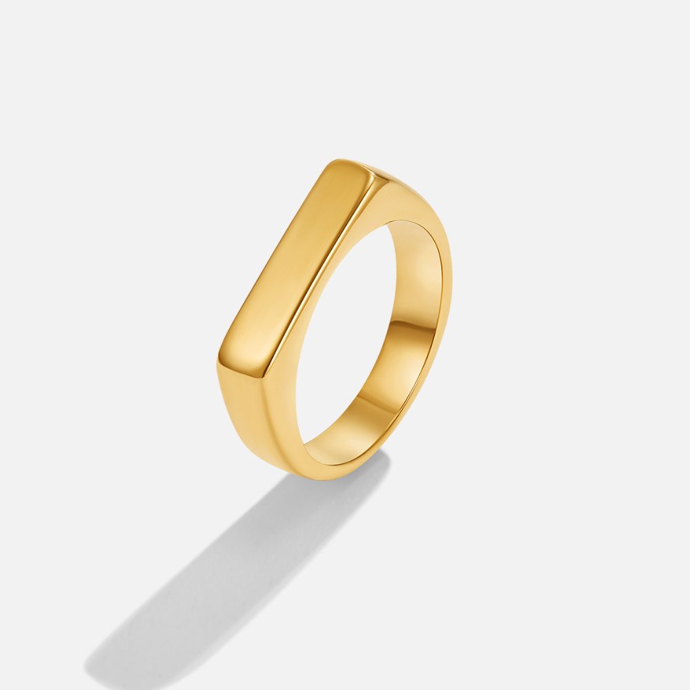 Lola Bar Signet Ring Hoofdafbeelding