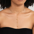 Lovi Gouden Beads Tassel Ketting