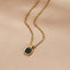 Lucia Zwarte Hanger Ketting