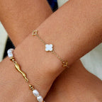 Lucia Klavertjes Armband