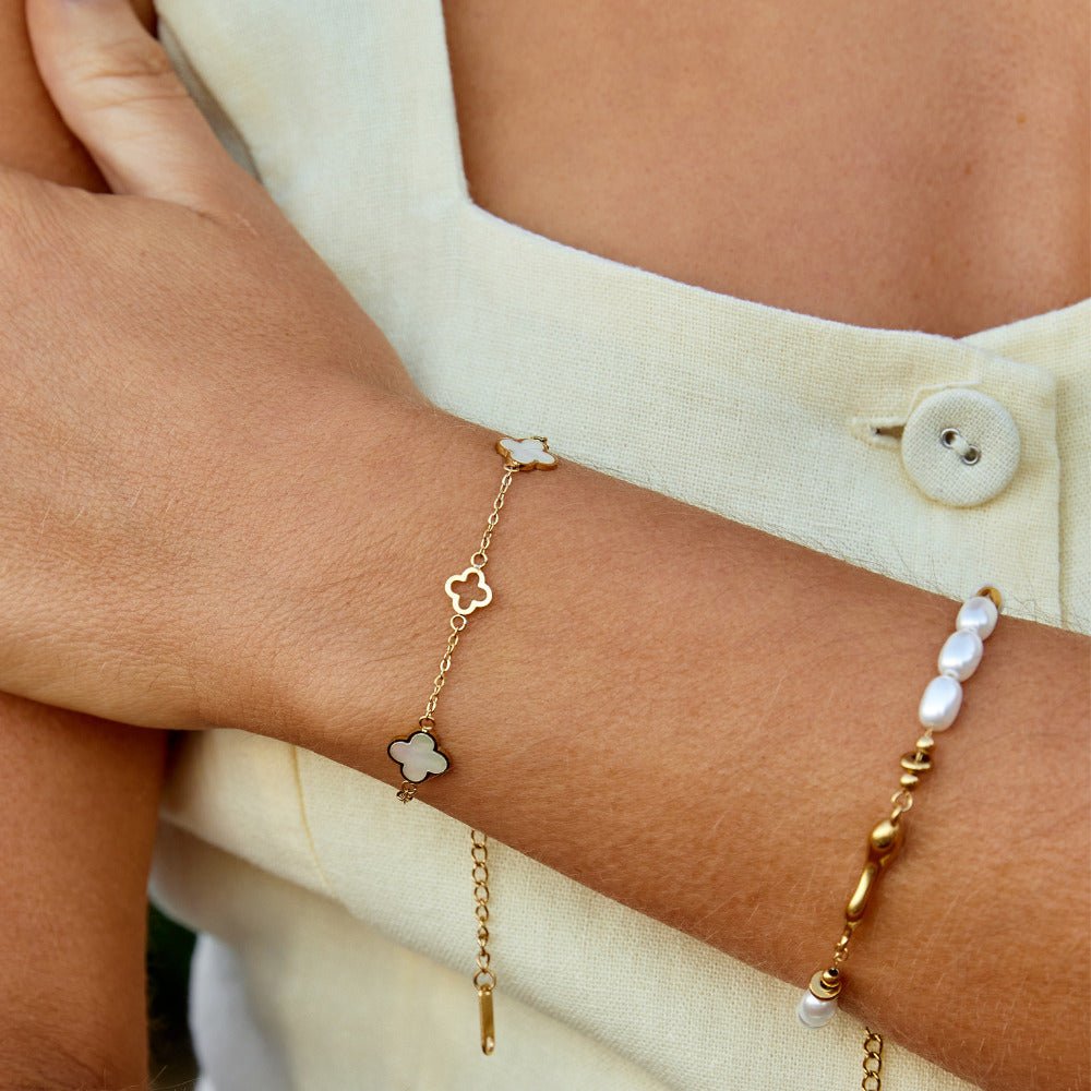 Lucia Klavertjes Armband