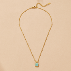 Lucia Groene Hanger Ketting
