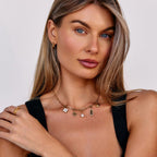Lucky Kristallen Clover Leaf Charm