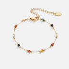Lulu Beaded Stone Armband