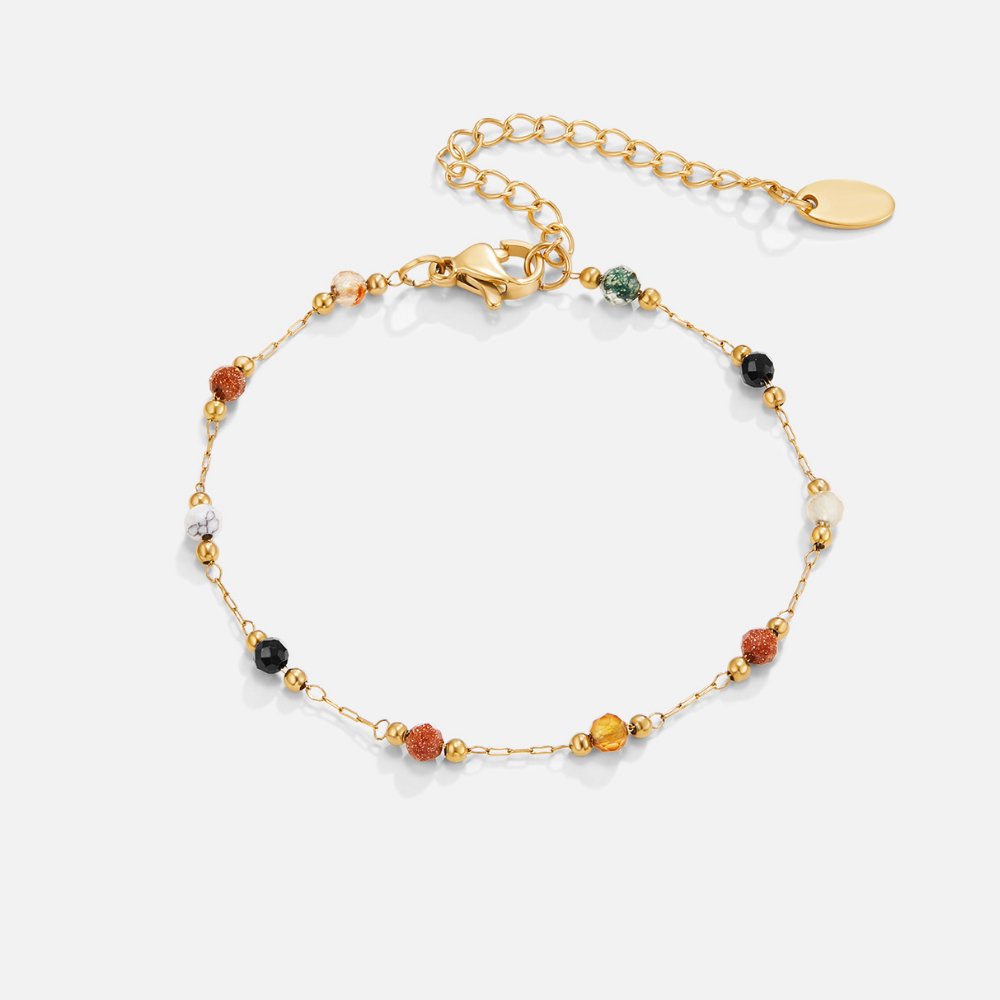 Lulu Beaded Stone Armband