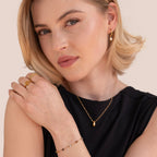 Lulu Beaded Stone Armband