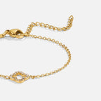 Luxe Kristallen Clover Armband