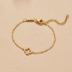 Luxe Kristallen Clover Armband
