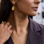 Luxe Kristallen Clover Ketting