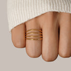 Madison 18K Gelaagde Ring