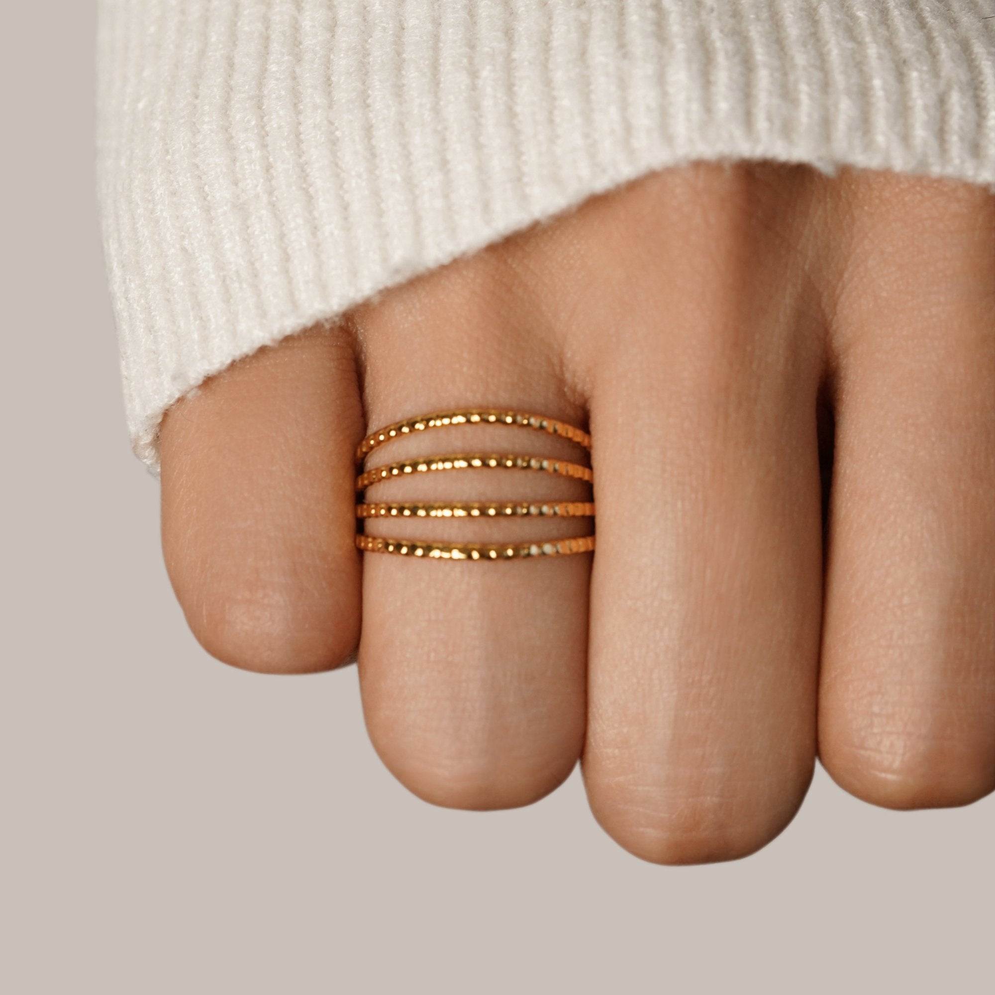 Madison 18K Gelaagde Ring