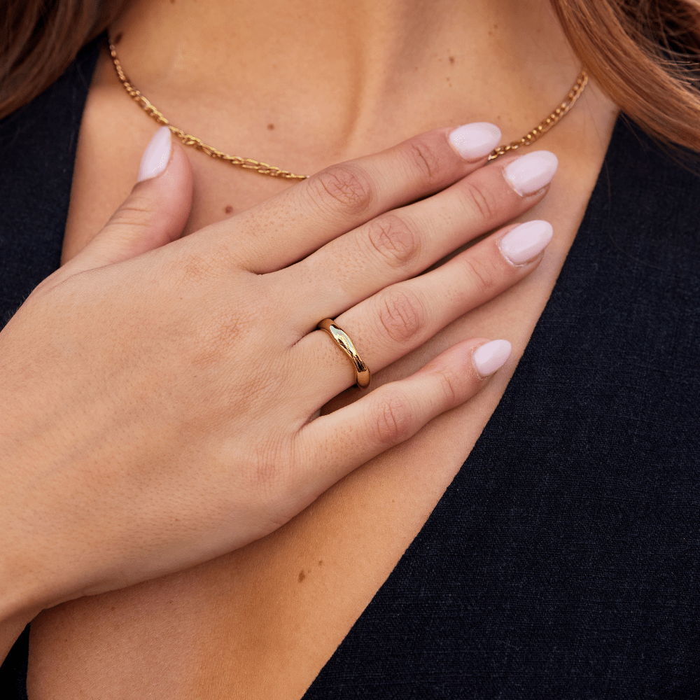 Madison Chunky Wave Ring Secundaire afbeelding