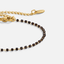 Maisie Zwarte Bead Armband
