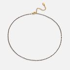 Maisie Black Bead Ketting