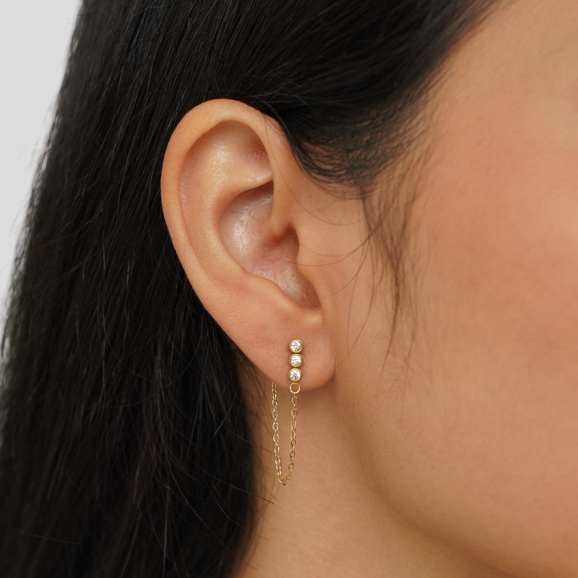 Mara Kristallen Ketting Oorbellen Secundaire afbeelding