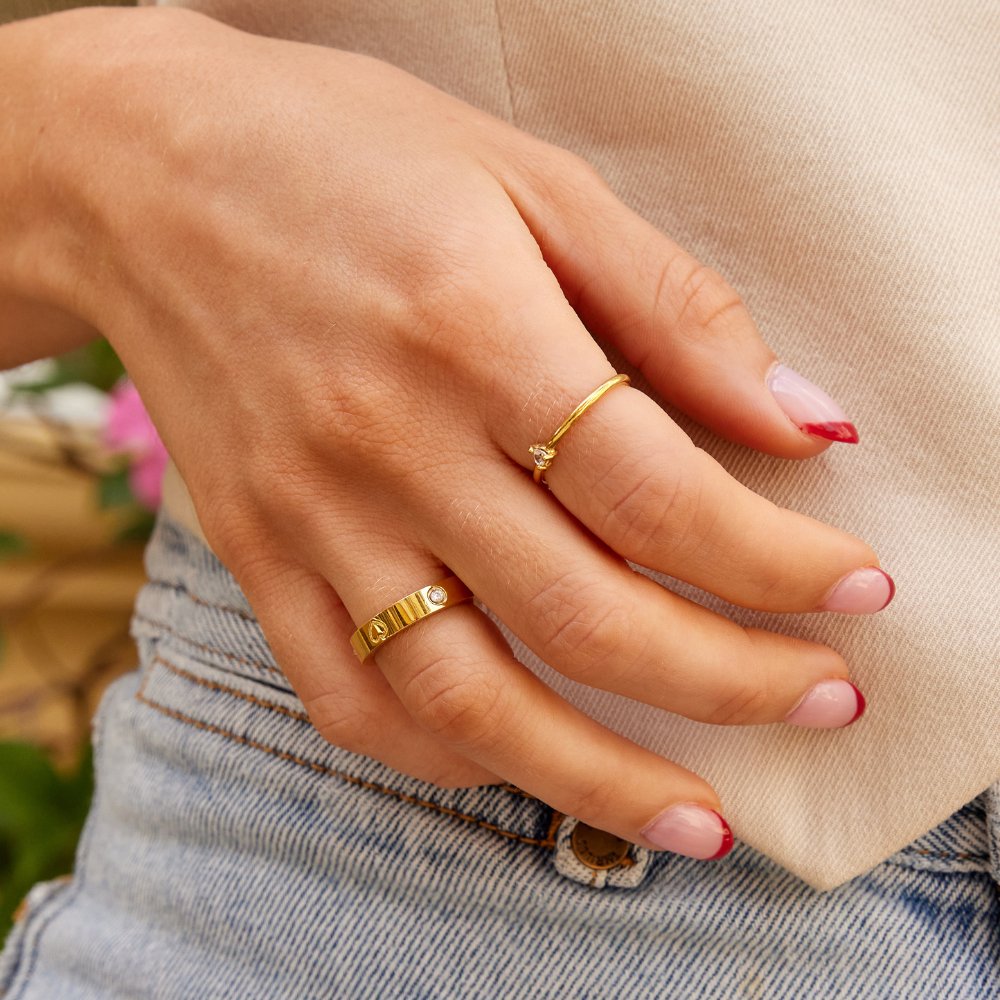 Mari Heart Gouden Ring