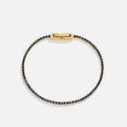 Midnight Black Kristallen Armband